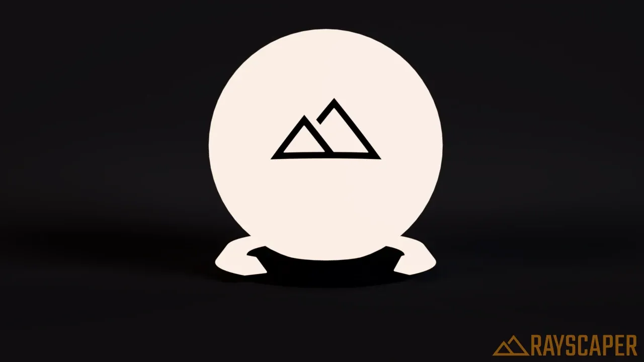 A bright ball that doesn't light its surroundings