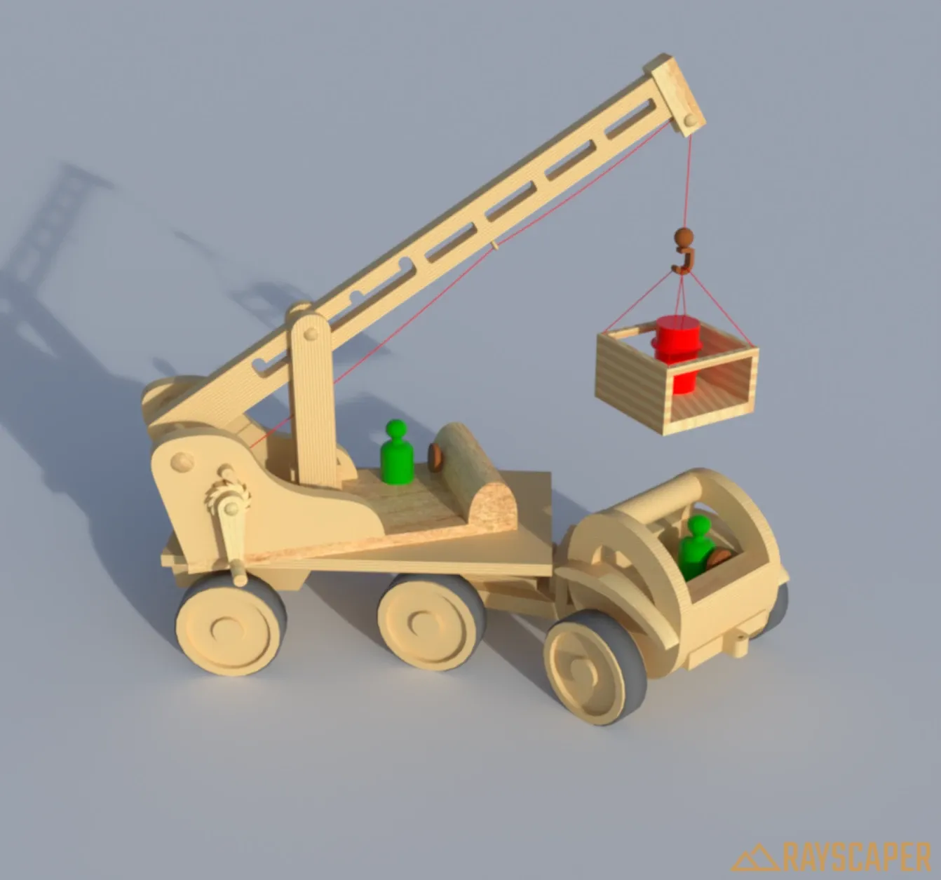 Gaussian filter with radius 2 - moderate blur