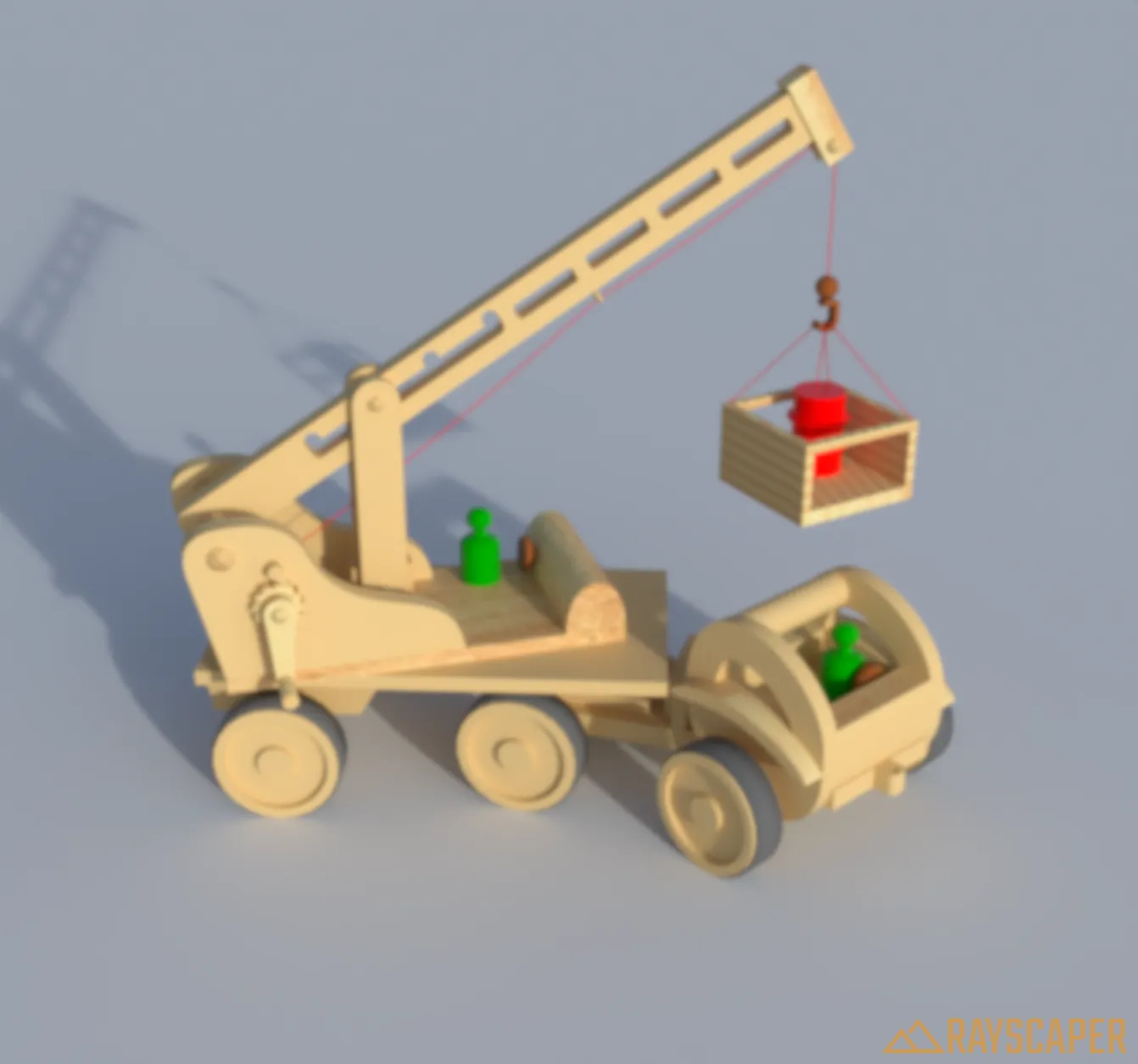 Gaussian filter with radius 5 - strong blur