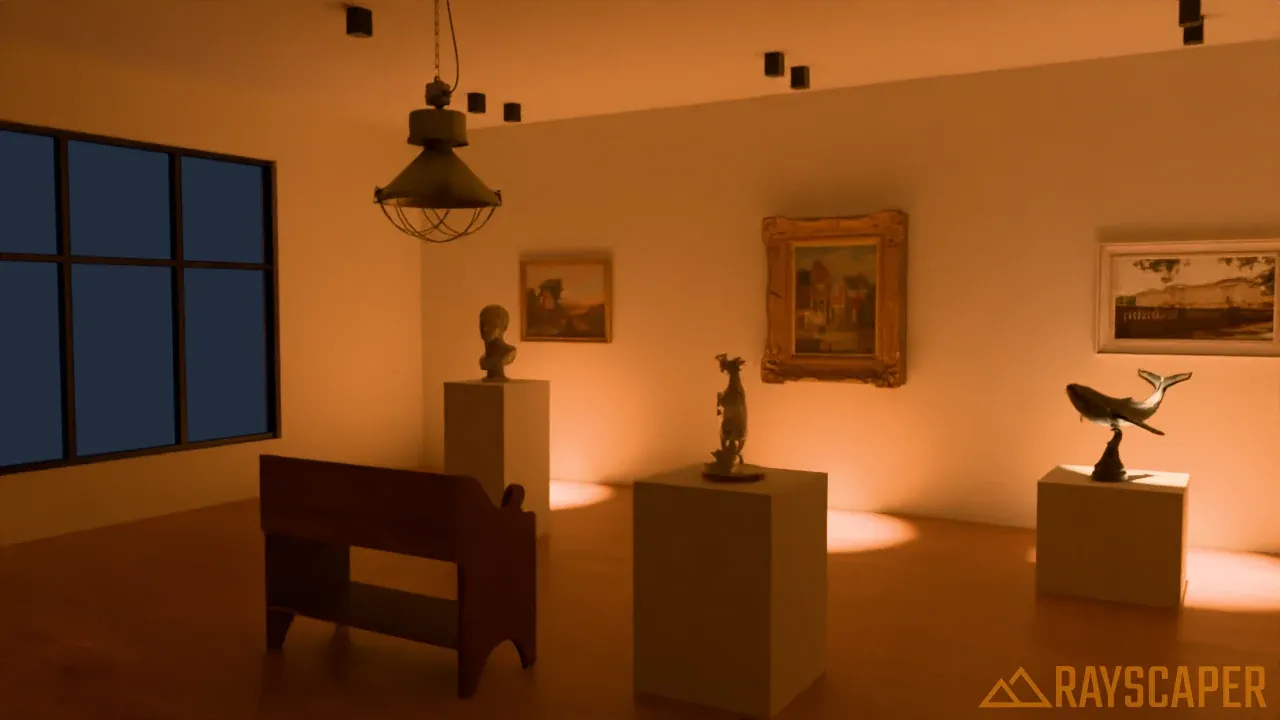 Narrow spot downlights with small pools of light