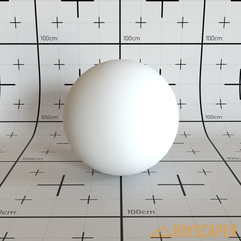 Sphere rendering in clay color due to missing materials
