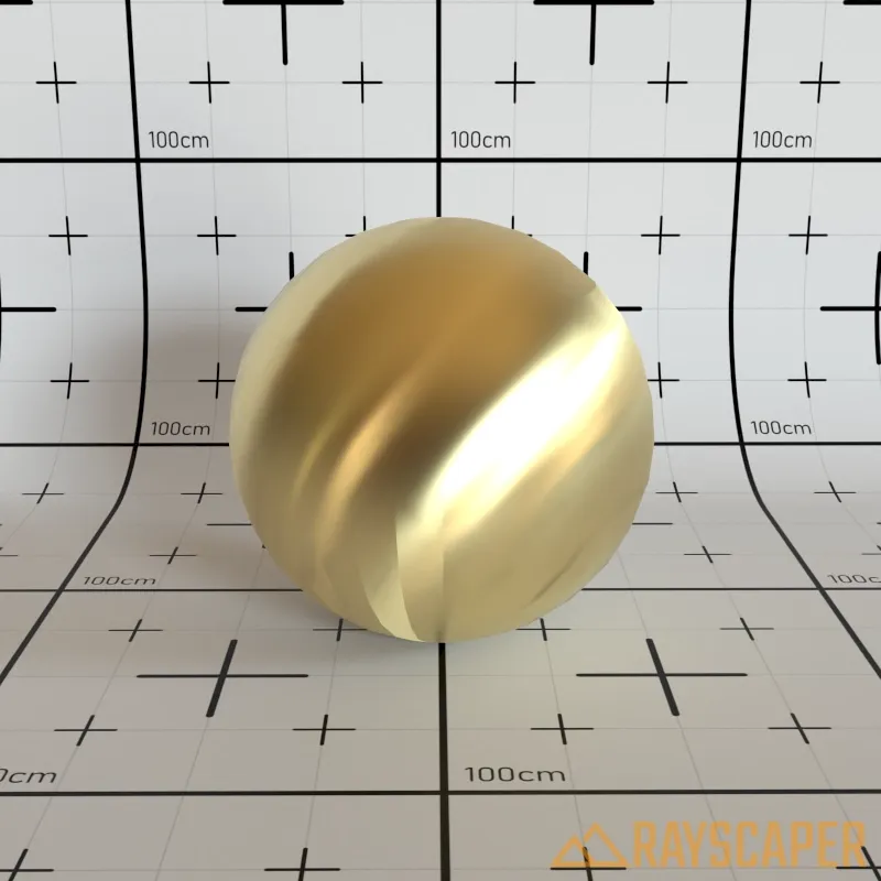 Metal material with anisotropic rotation 45°