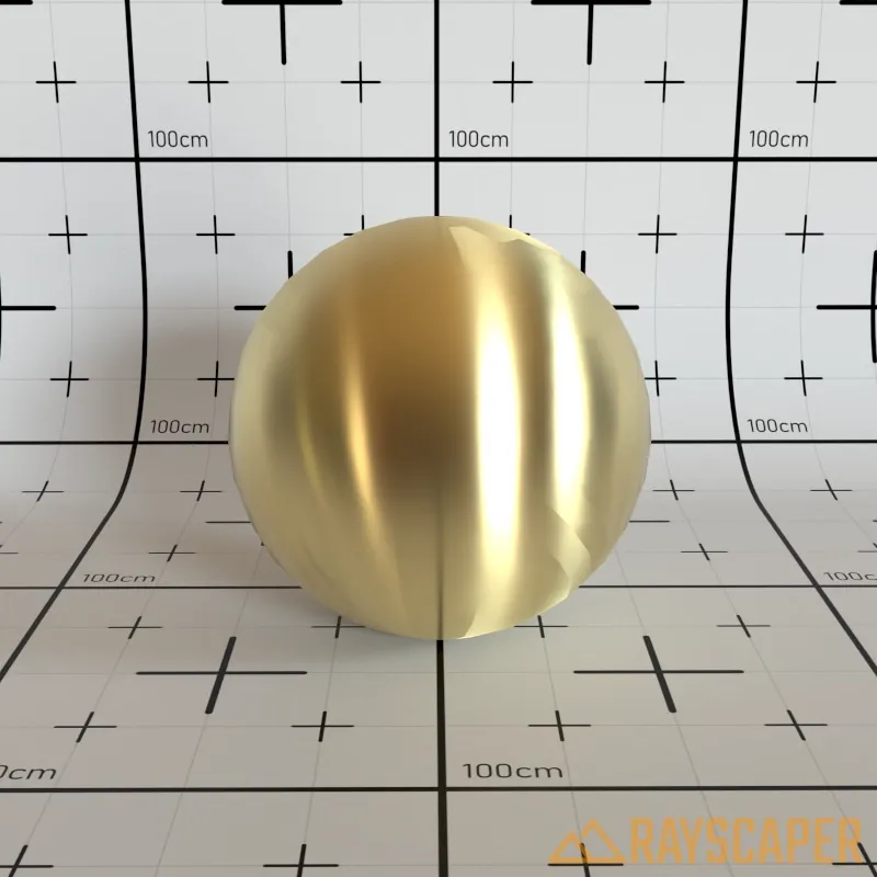 Metal material with anisotropic rotation 90°