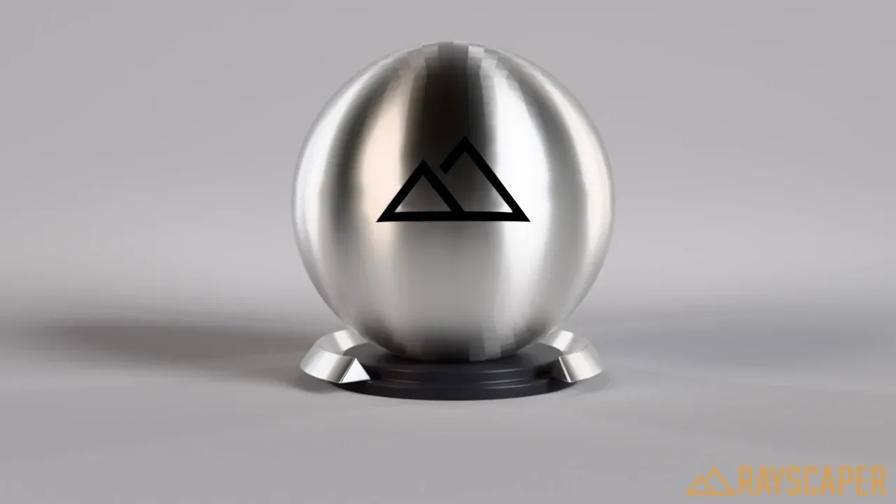 Brushed metal with vertical streaks