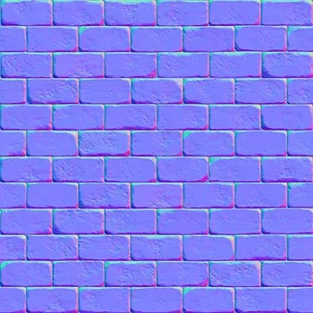 Brick normal map example