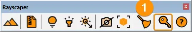Rayscaper license button