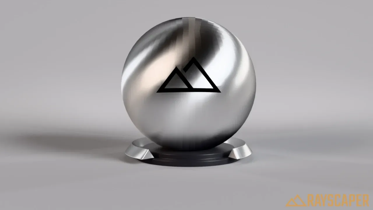 Brushed metal with diagonal streaks