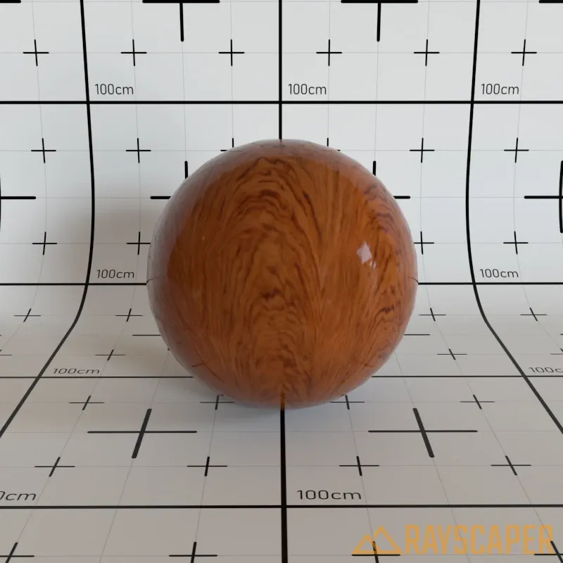 PBR material with coating strength 0%