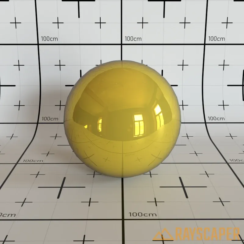 PBR material with metallic 50%