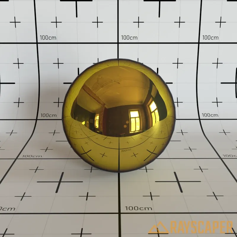PBR material with metallic 100%