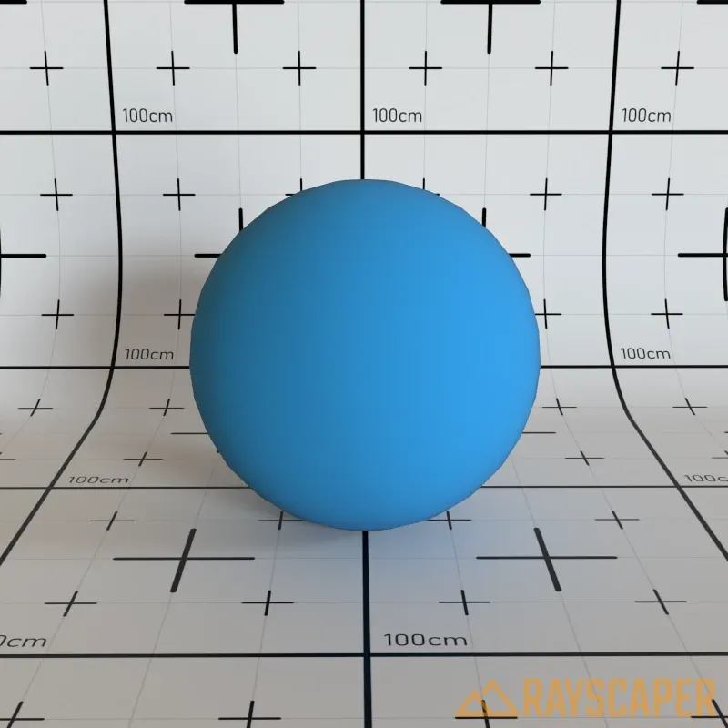 PBR material with roughness 100%