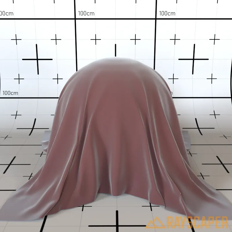 PBR material with sheen strength 100%