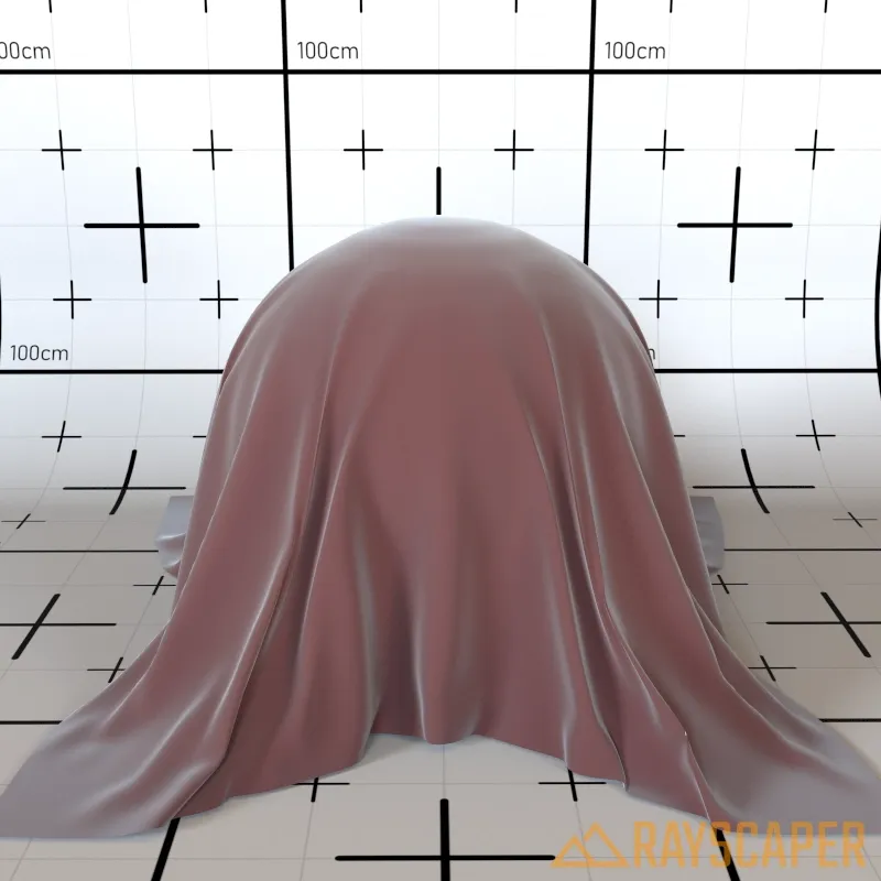 PBR material with white sheen tint