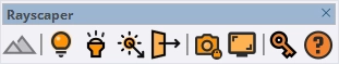 Rayscaper SketchUp Toolbar