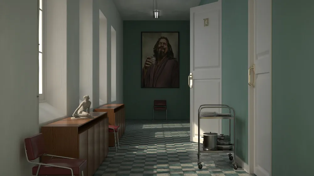 Hall Scene - Rich O'Brien