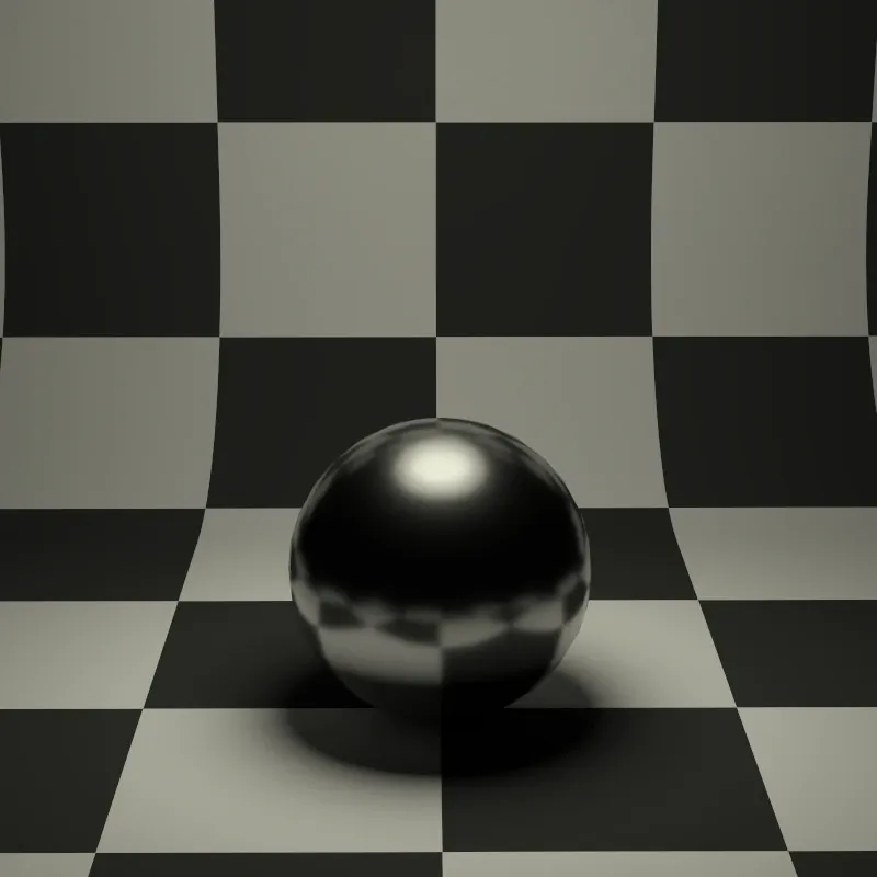 Point light with radius 10