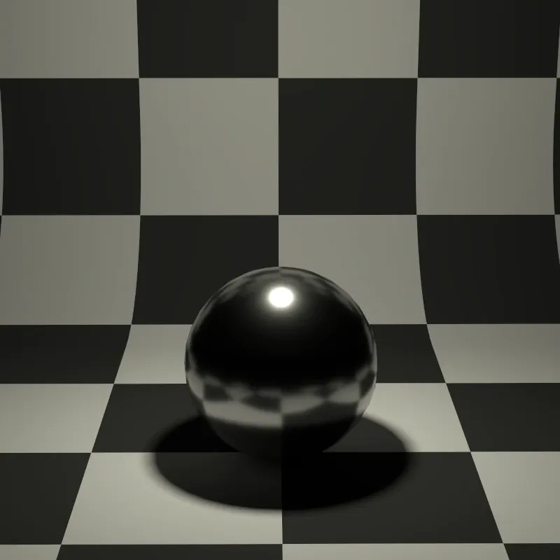 Point light with radius 2