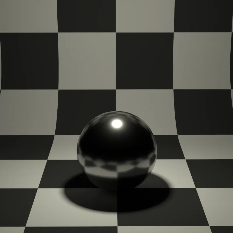 Point light with radius 2