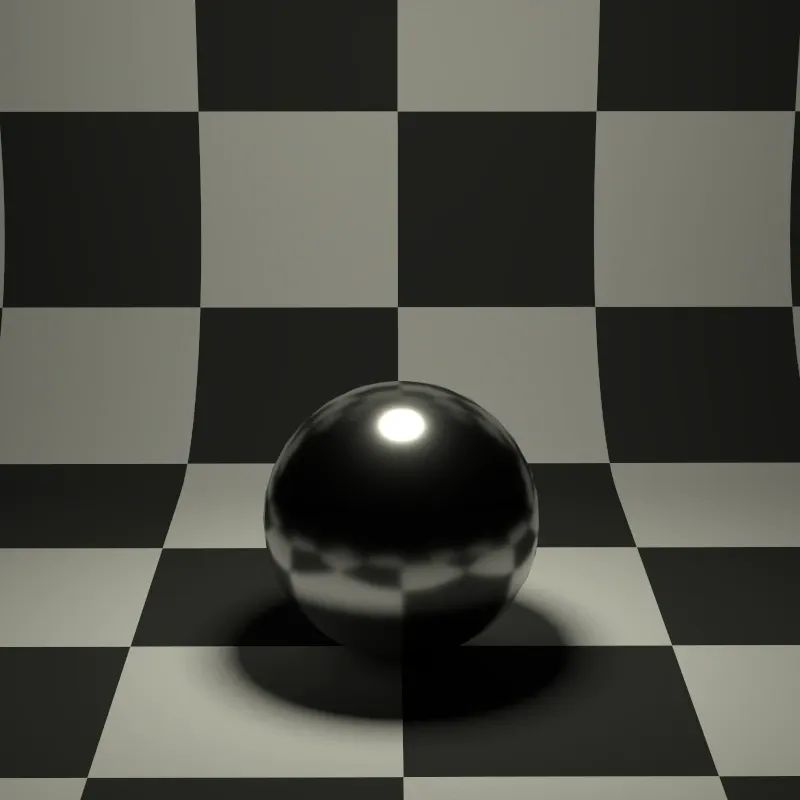 Point light with radius 5