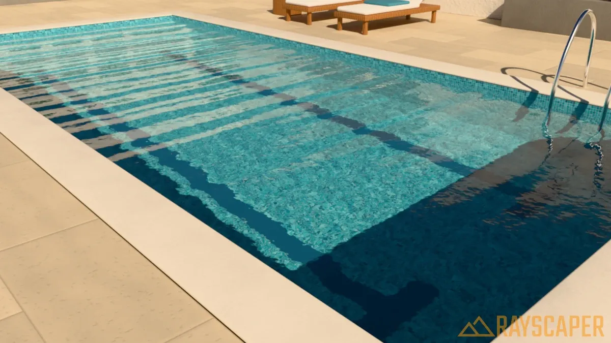 Water with wave strength 0.8
